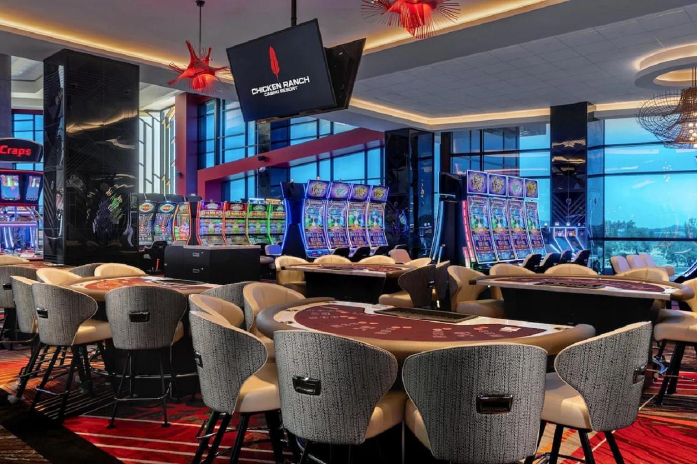 Chicken Ranch Casino Resort 詹姆斯敦 外观 照片